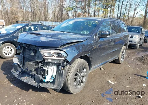 2025 Dodge Durango Gt Plus Awd from USA, damaged, VIN 1C4RDJDG5SC554550